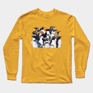 World's Penguins Long Sleeve T-Shirt